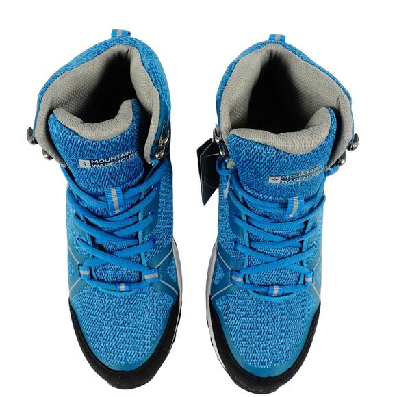 Mountain Warehouse Waterproof Boot Womens Blue High Top Hiking NWT Size US 8 - Picture 7 of 11